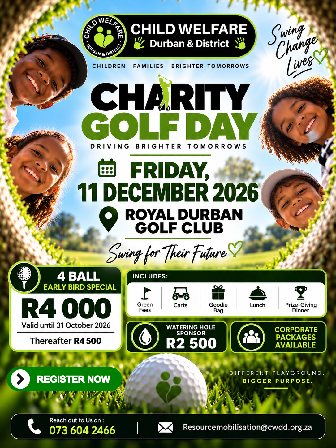 CWDD Golf Day 2026 11 Dec