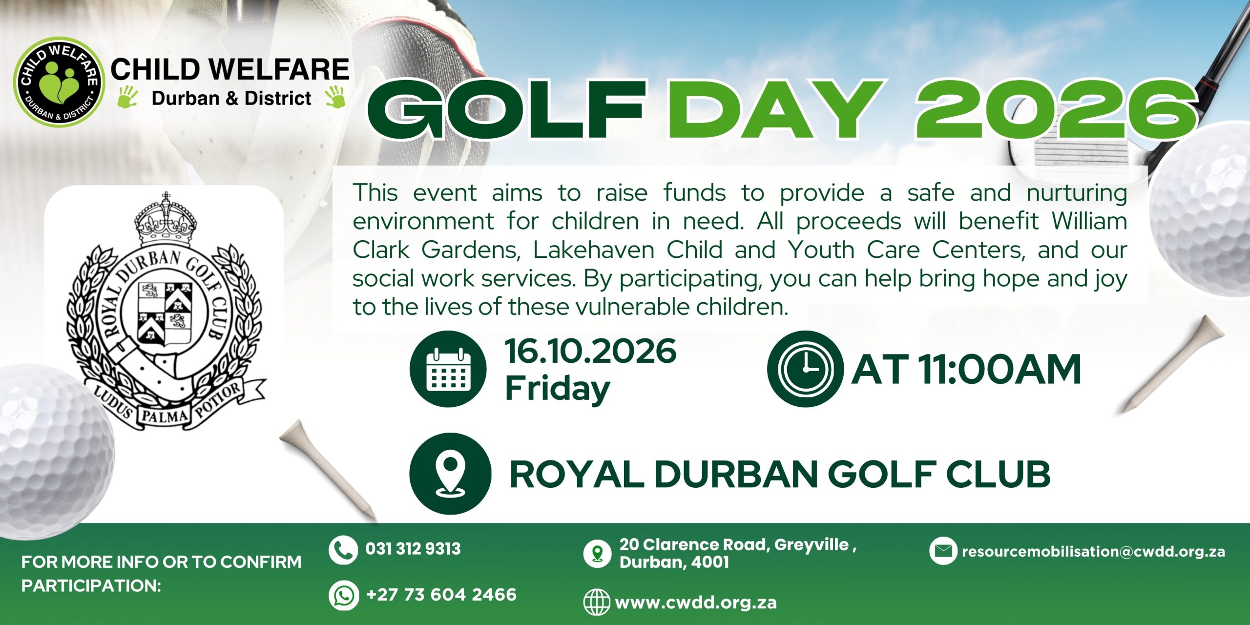 CWDD Golf day 2026