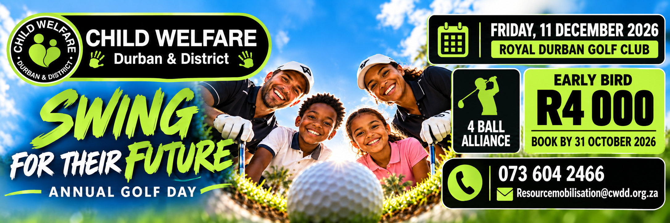 Golf Day Event Flyer 2026